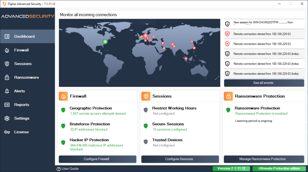 advanced-security-v7-Dashboard